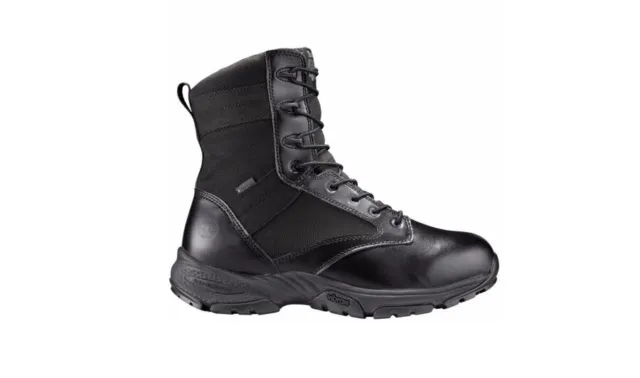 Men's Timberland Pro Valor Tactical 8 In Size Zip Waterproof Black Boot TB092639