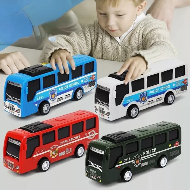 Vehicle Model Mini Bus Model Toy Bus Shape Simulate Car Model  Kids Gift