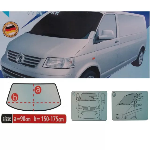 New Van Windscreen Anti Frost/Ice/Snow Cover Protector For Vw T6 Transporter