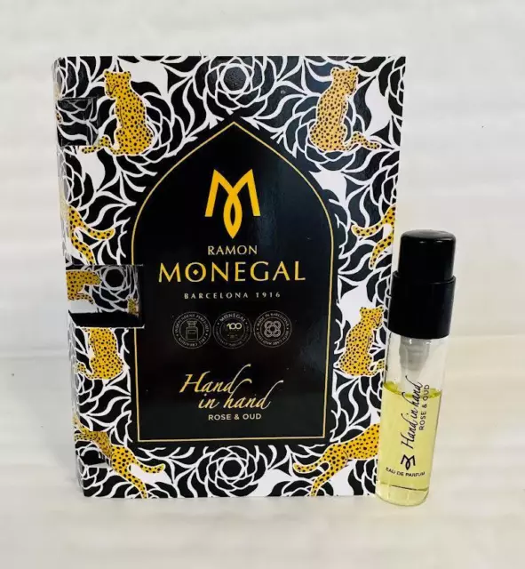 VIAL DE 2 ML Ramon Monegal MANO ROSA&OUD CON TARJETA