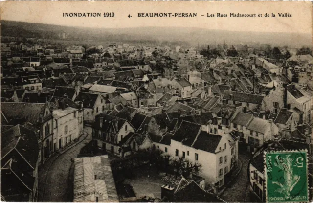 CPA Beaumont Les Rues Hadancourt et de la Vallee (1319331)