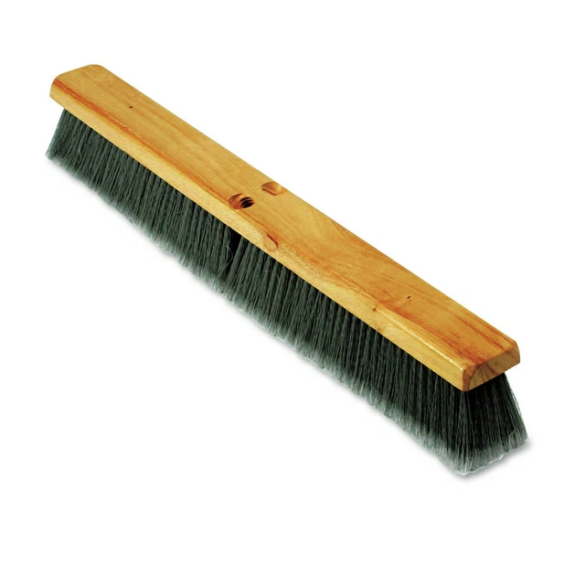 Boardwalk 20424 3 in. PP Bristle 24 in. Floor Brush Head - Gray New