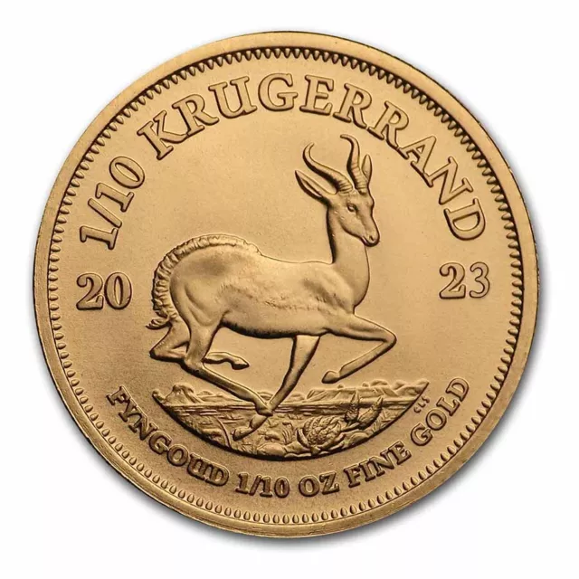 2023 South Africa 1/10 oz Gold Krugerrand BU