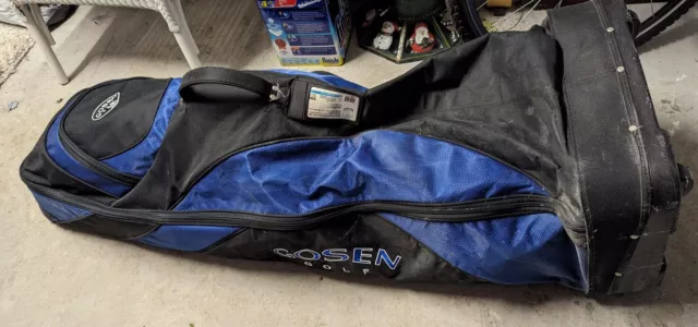 Gosen Golf Travel Luggage Carry Bag. Works Perfectly! Like Titleist Taylormade