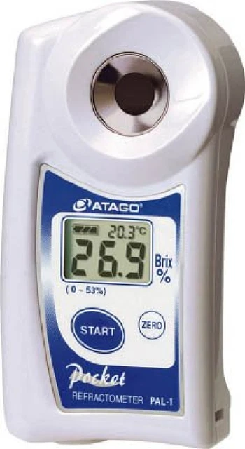 ATAGO PAL1 Digital Hand-Held Pocket Refractometer White From Japan [Unused]