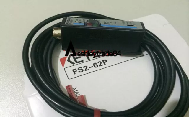 NEW Keyence FS2-62P Fiber Optic Sensor Amplifier