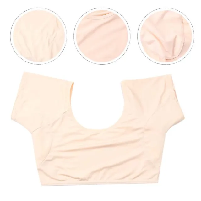 T-shirt Shape Sweat Pads Washable Dress Clothing Perspiration Deodorant Pads  Armpit Care Sweat Absorbent Pad Deodorant for Women