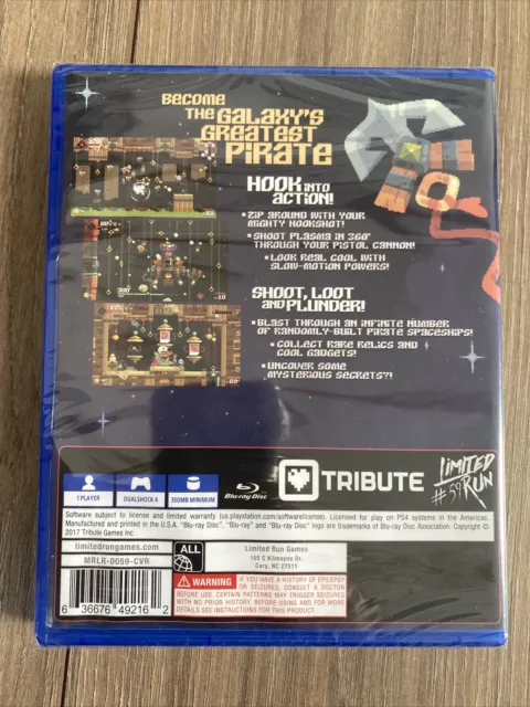 Fint Hook - Giochi a esecuzione limitata - #59 - nuovo e sigillato PS4 2