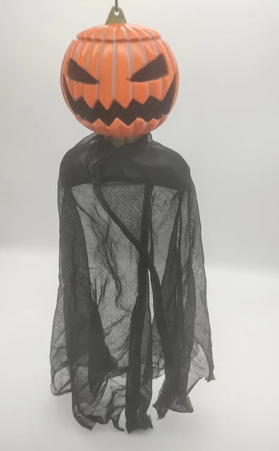 Vintage Flying Pumpkin Halloween Prop Jack O'lantern Tree Porch Flyer