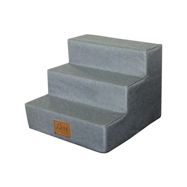 Scaletta 3 Gradini Per Cani E Gatti - Rampa Antiscivolo Rimovibile Per Letti E Divani - Foto 13