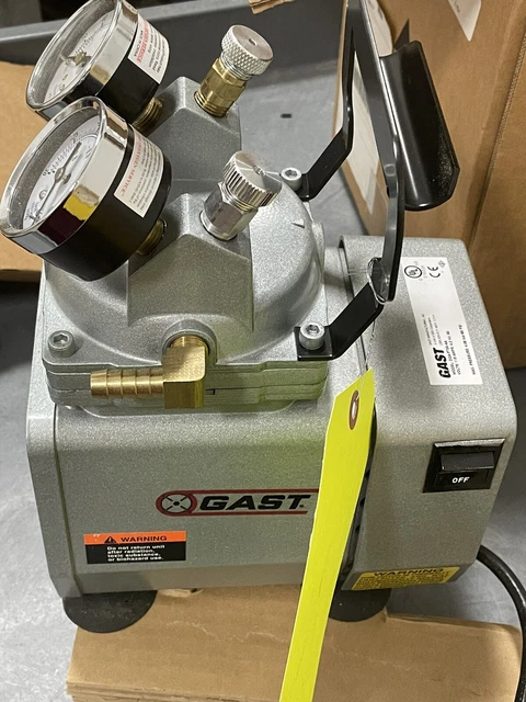 Gast Doa-P704-Aa Compressor/Vacuum Pump,1/8 Hp,60 Hz,115V Gast Doa-P704-Aa Compressor/Vacuum Pump,1/8 Hp,60 Hz,115V