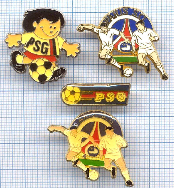 BADGE PARIS SAINT-GERMAIN Football Joyeuses Fêtes Ici c'est Paris EUR 3