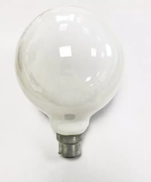 42w (60w) BC & ES Large 95mm G95 Decor Globe Opal Light Bulb Lamp