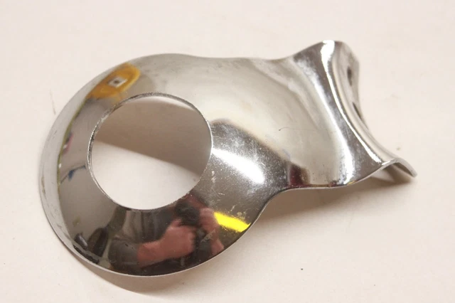 Vintage Accessory Tach Vacuum Gauge Steering Column Chrome Mounting Bracket SUN