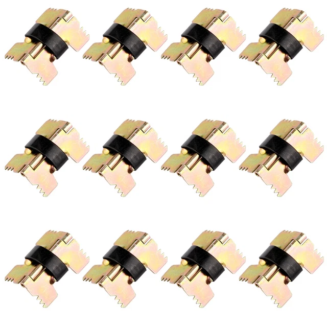 Cerniere Minuscole 4 Cm Per Bambole - Nastro Bianco, Denti In Ottone - 2 Pezzi - Per Borse, Zaini E Abiti Di Bambole - 3