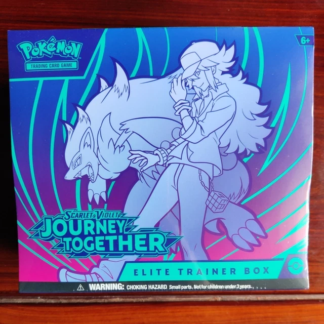 Pok mon tcg scarlet violet journey together etb brand new sealed 