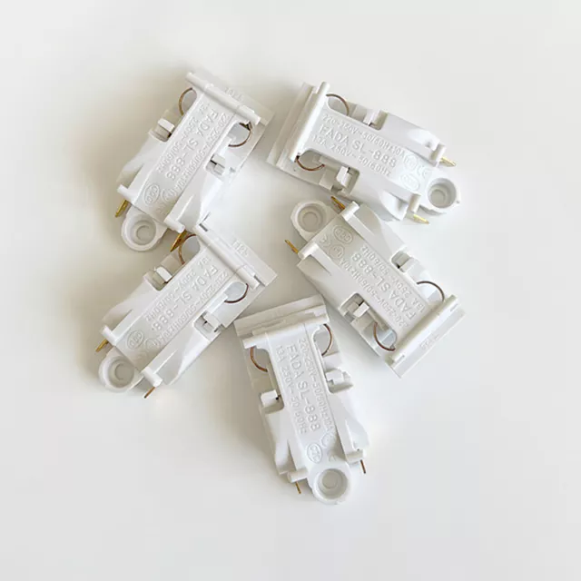 5 piezas de accesorios eléctricos interruptor de caldera 16A blanco interruptor de temperatura de alta potencia