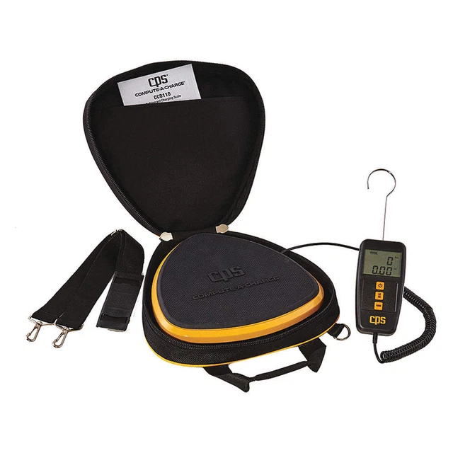 COMPUTE-A-CHARGE CCD110 Charging/Recovery Scale,110 lb Max. Cap.