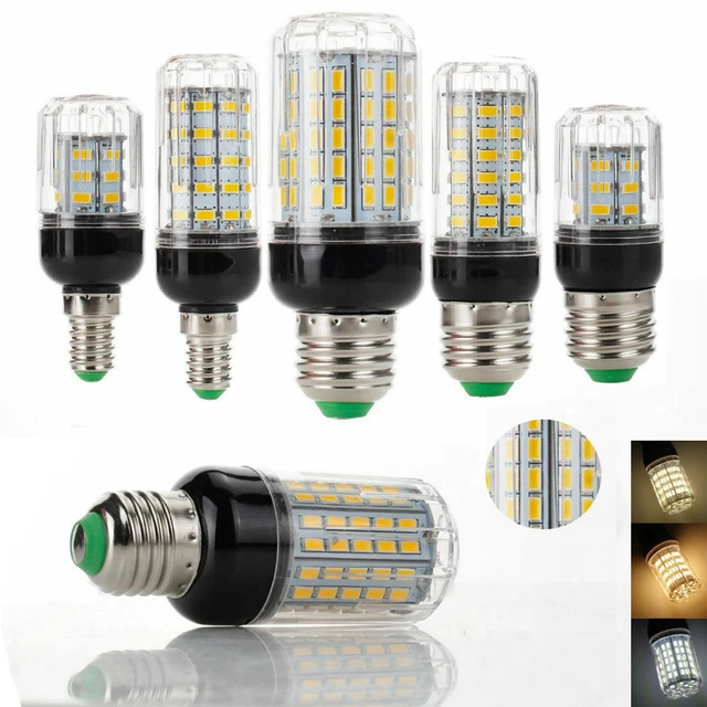 LAMPADA LAMPADINA LED ALTA LUMINOSITA 5W 7W WATT E14 E27 GU10 LUCE