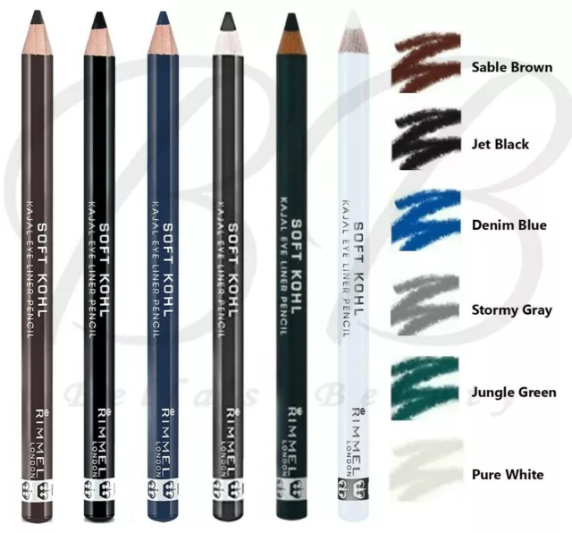 RIMMEL London Soft Kohl Kajal Professional Eyeliner Pencil *ALL SHADES*