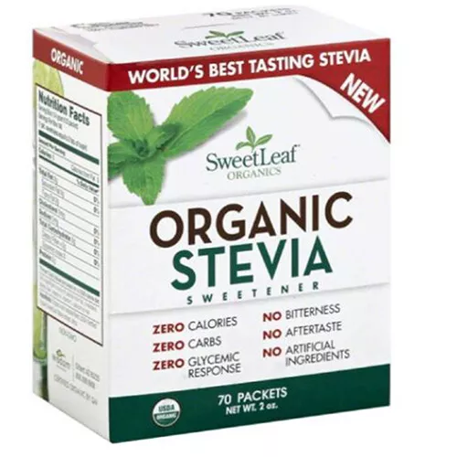 Organico Stevia Dolcificante 70 Contare Da SweetLeaf Stevia