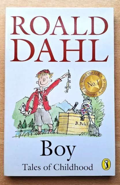 Roald Dahl: Boy: Tales of Childhood. 1986 Puffin Paperback Edition. Free Postage