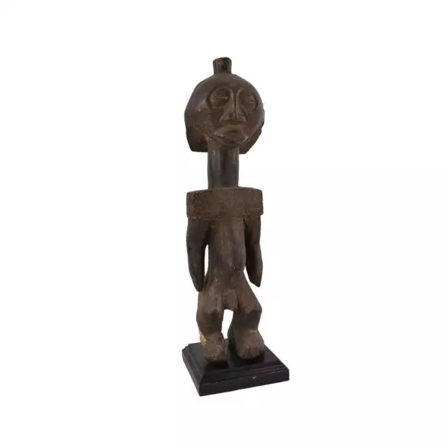 Hemba Memorial Male Figure on Custom Stand Congo