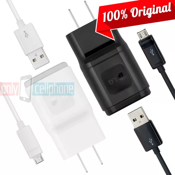 Original LG Charger Wall Charger and/or Fast Data Cable for LG G2 G3 G4