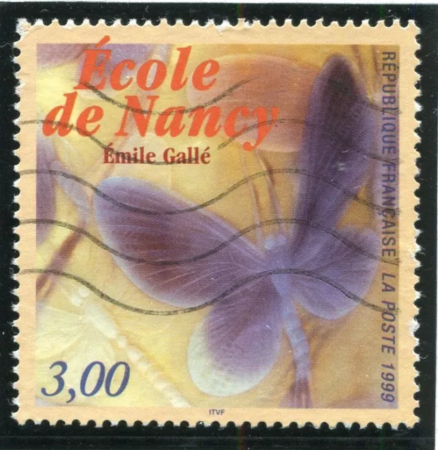 Briefmarke Frankreich Gestempelt N°3246 -schule Nancy / Foto Nicht Traggelenk