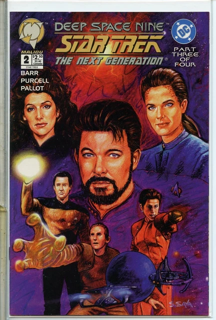 Star Trek Deep Space Nine the Next Generation 1994 series # 2 very fine comic