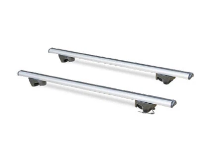 Compatible avec Volkswagen Tiguan (5N) 2007-2016 ACE-1 Barres de Toit Railing Porte-Bagages de Voiture Gris Aluminium 2 Barres - Europe