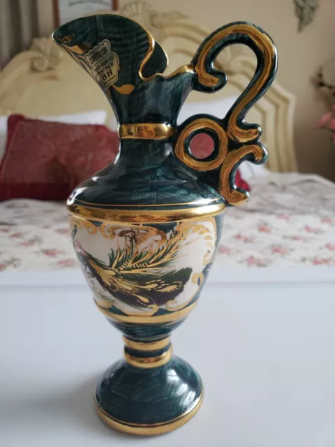 H.Bequet Vase/pitcher QUAREGNON BELGIUM