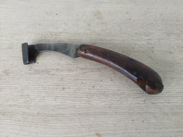 Outil de Sabotier Rouanne Art Populaire Ancien Fer Forgé
