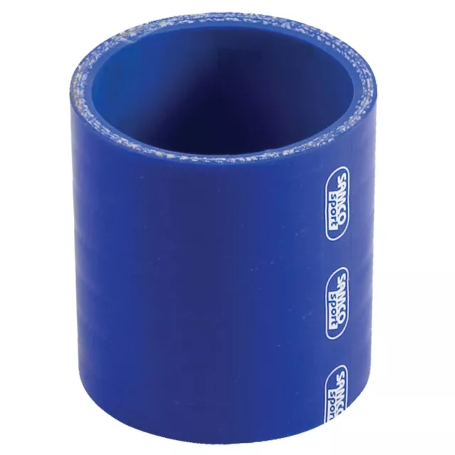 Samco 76mm Long Silicone/Silicon Air/Water Coupling Hose 65mm Bore In Blue