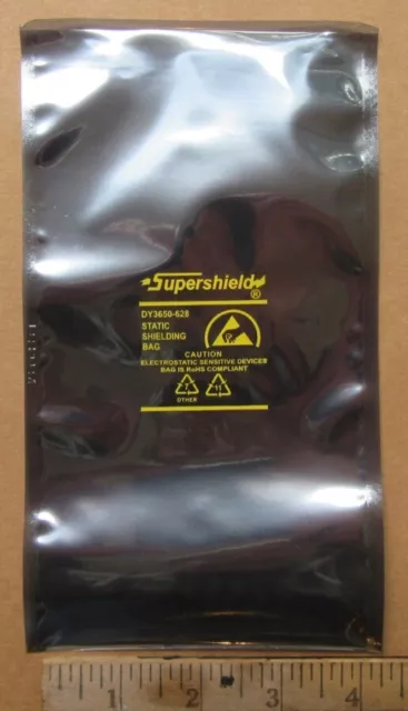 4,000 4x8" Open-Top Dou Yee Static Shield Bags - Free Shipping