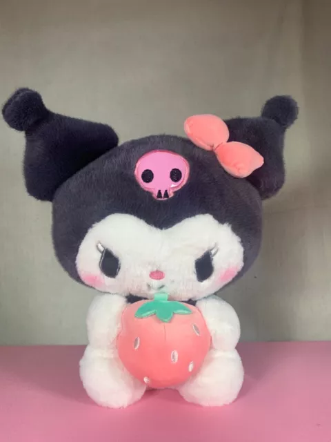 Kuromi Plüsch mit Erdbeer - 40 cm - Sanrio