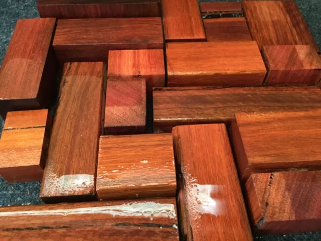 AUSTRALIAN JARRAH HARDWOOD TIMBER OFFCUT BLOCKS. Resin art. Jewellery wood.