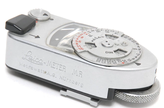 Leica Meter MR-4 chrome Light Meter works