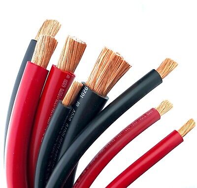 Battery Cable Extra Flexible OFC Pure Copper UL MTW/THW/SGT SAE J1127 USA Made