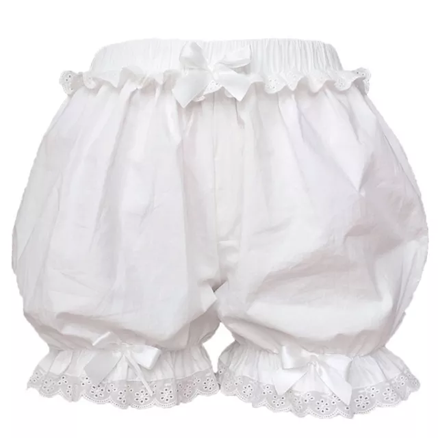 Toddler Girls Sweet Shorts Casual Vintage Ruffled Pantaloon Loose Lace Bloomers