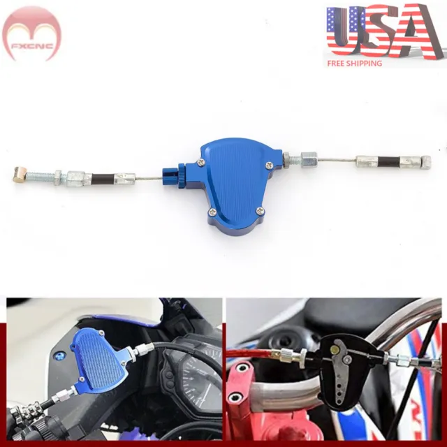 Universal CNC Stunt Clutch Pull Cable Lever Replacement Easy System For CBR600RR