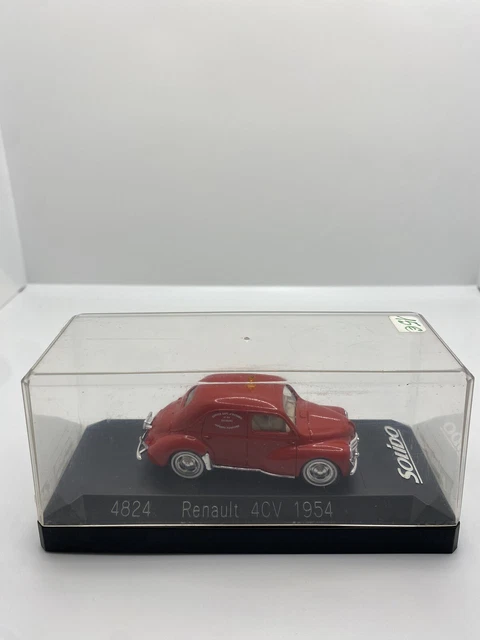 Solido 1/18 Renault 4CV 1954 – Version Garage Service – Miniature Collection – Boîte D'origine