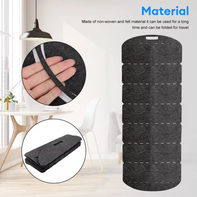 Hat Rack Organizer Baseball Holder Deep Storage Pockets Door Wall Caps Stand