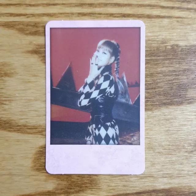 Lisa Official Polaroid Photocard BlackPink 2nd Mini Album Kill This Love Kpop