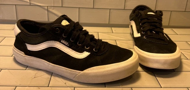Vans World Skate Shoe Pro Chima Ferguson Sydney Canvas Suede Black US Youth 5