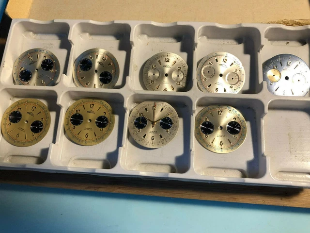 Venus 188 dial (34.4mm) / Cadran Venus 188 et Valjoux 7730