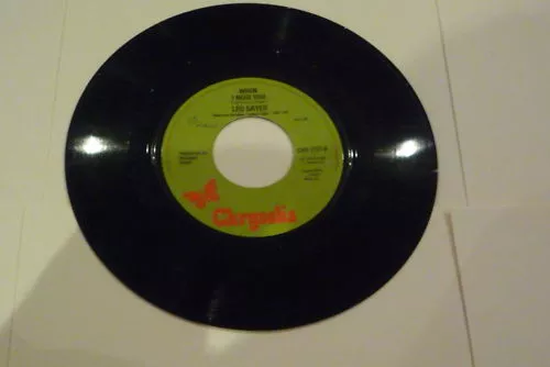 LEO SAYER When I Need You - 1976 UK Chrysalis label 7" Juke Box Vinyl Single