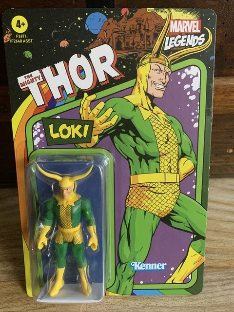 Loki Marvel Legends Action Figure Khonshu BAF: Classic Loki 15 cm Hasbro