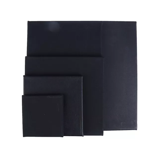 Black Blank Square Artist Canvas For Canvas Oil Painting Wooden BoardR;d'