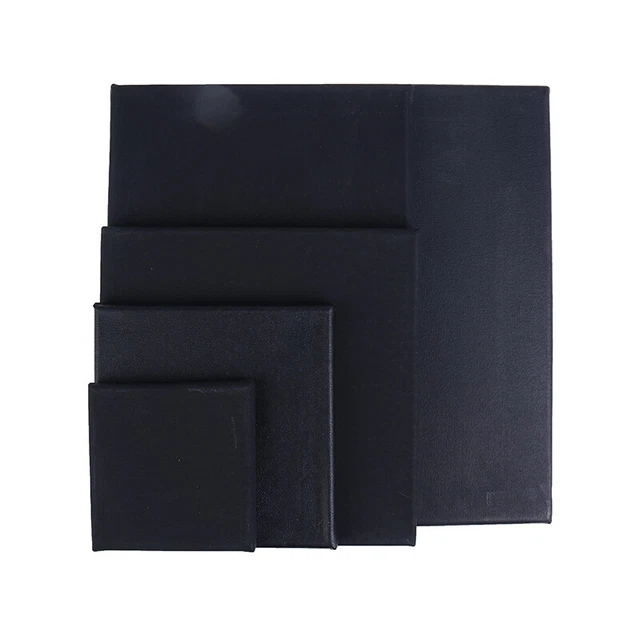 Black Blank Square Artist Canvas For Canvas Oil Painting Wooden BoardR#w#